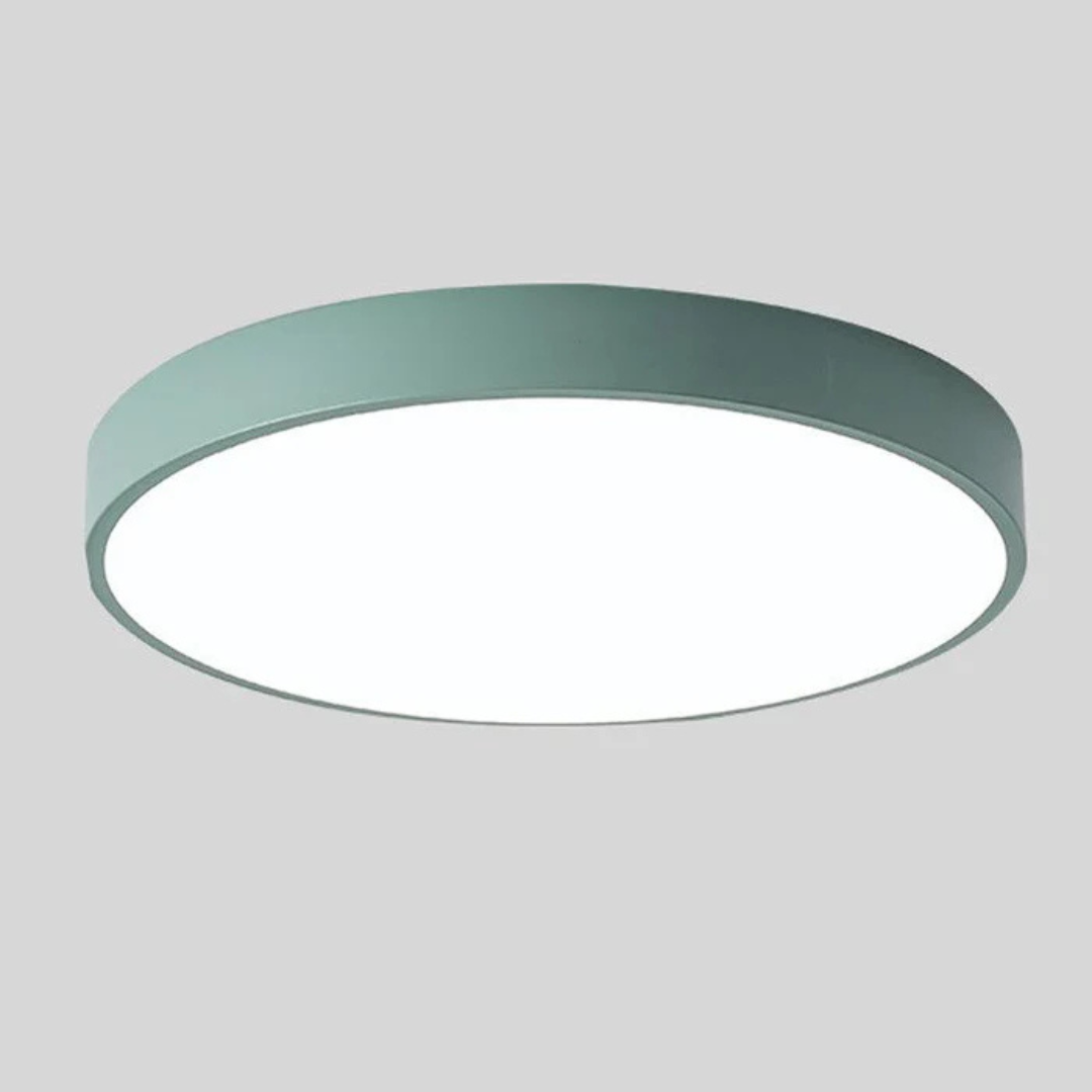 Delos Deckenleuchte Holz | Skandinavische LED Deckenlampe warmweiß dimmbar Produktbild 12