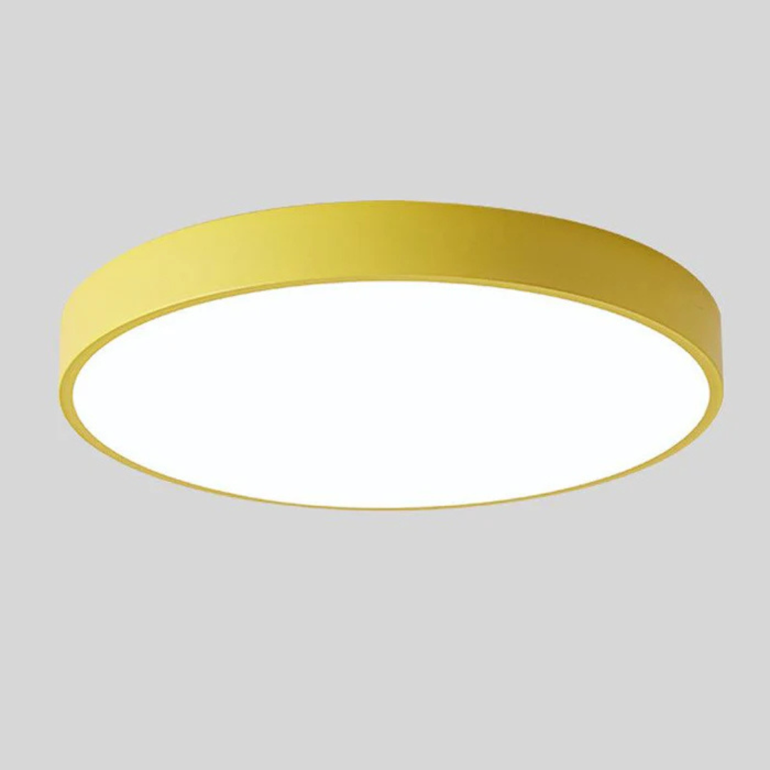 Delos Deckenleuchte Holz | Skandinavische LED Deckenlampe warmweiß dimmbar Produktbild 13