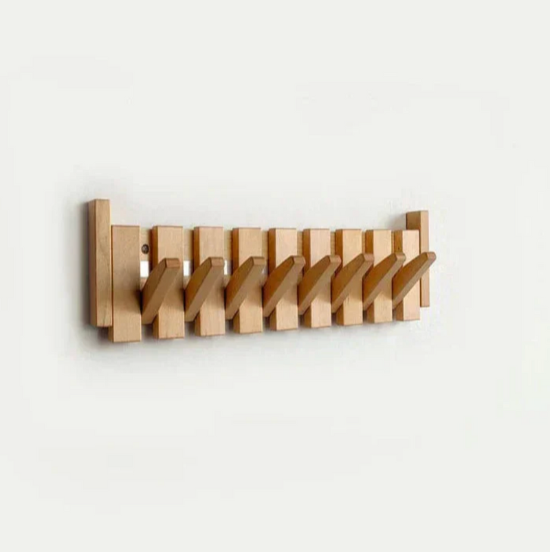 Piano Holz | Wandgarderobe Holz – Garderobenleiste aus Massivholz